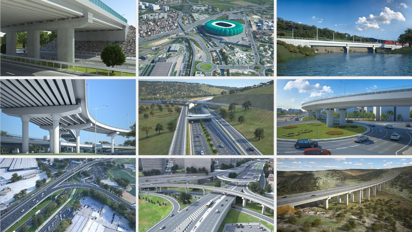 YOL, TÜNEL VE KAVŞAK PROJELERİ 