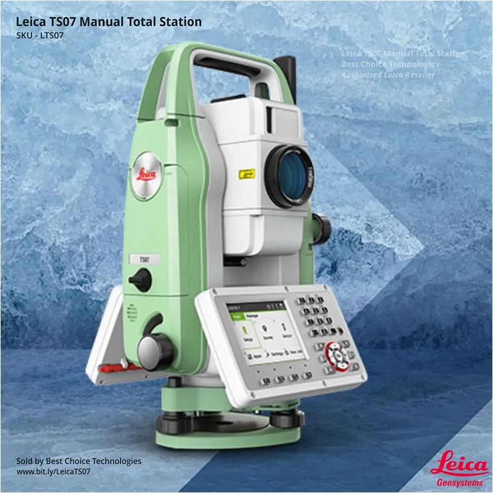 LEİCA TS07 TOTAL STATİON